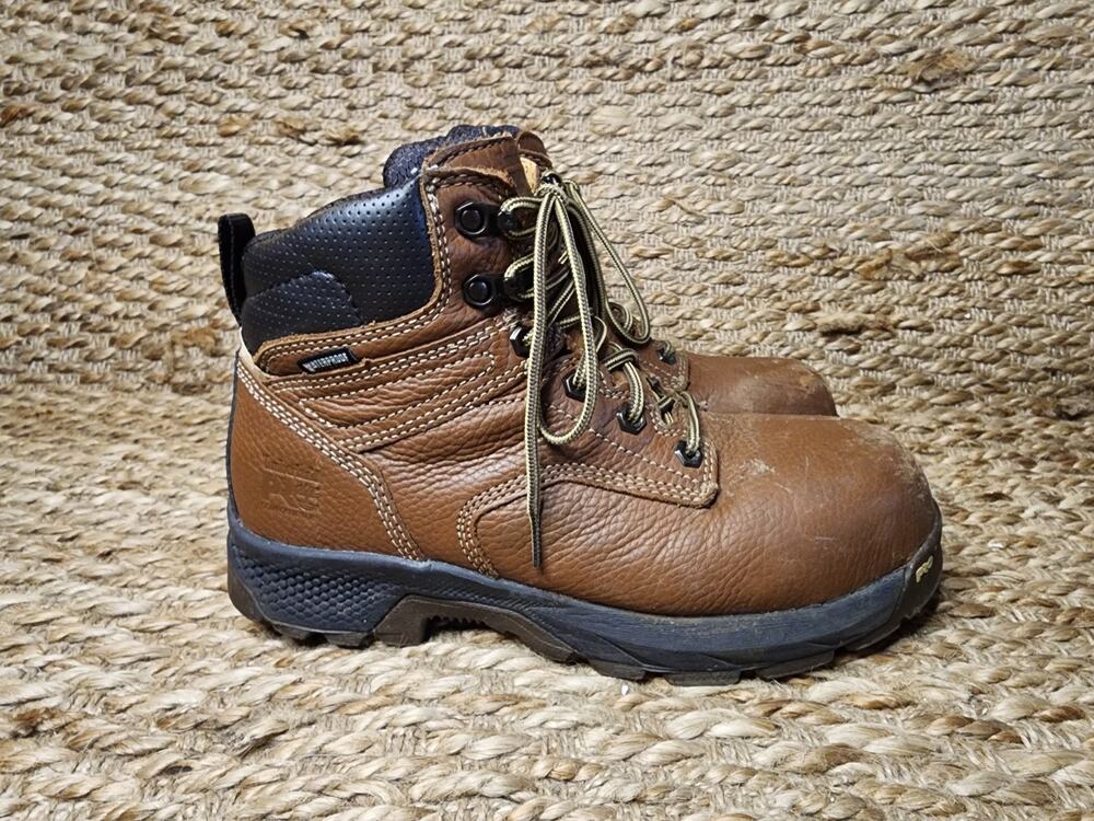 Timberland PRO TiTAN EV 6-Inch Waterproof Composite Toe Work Boots Women's 8 M